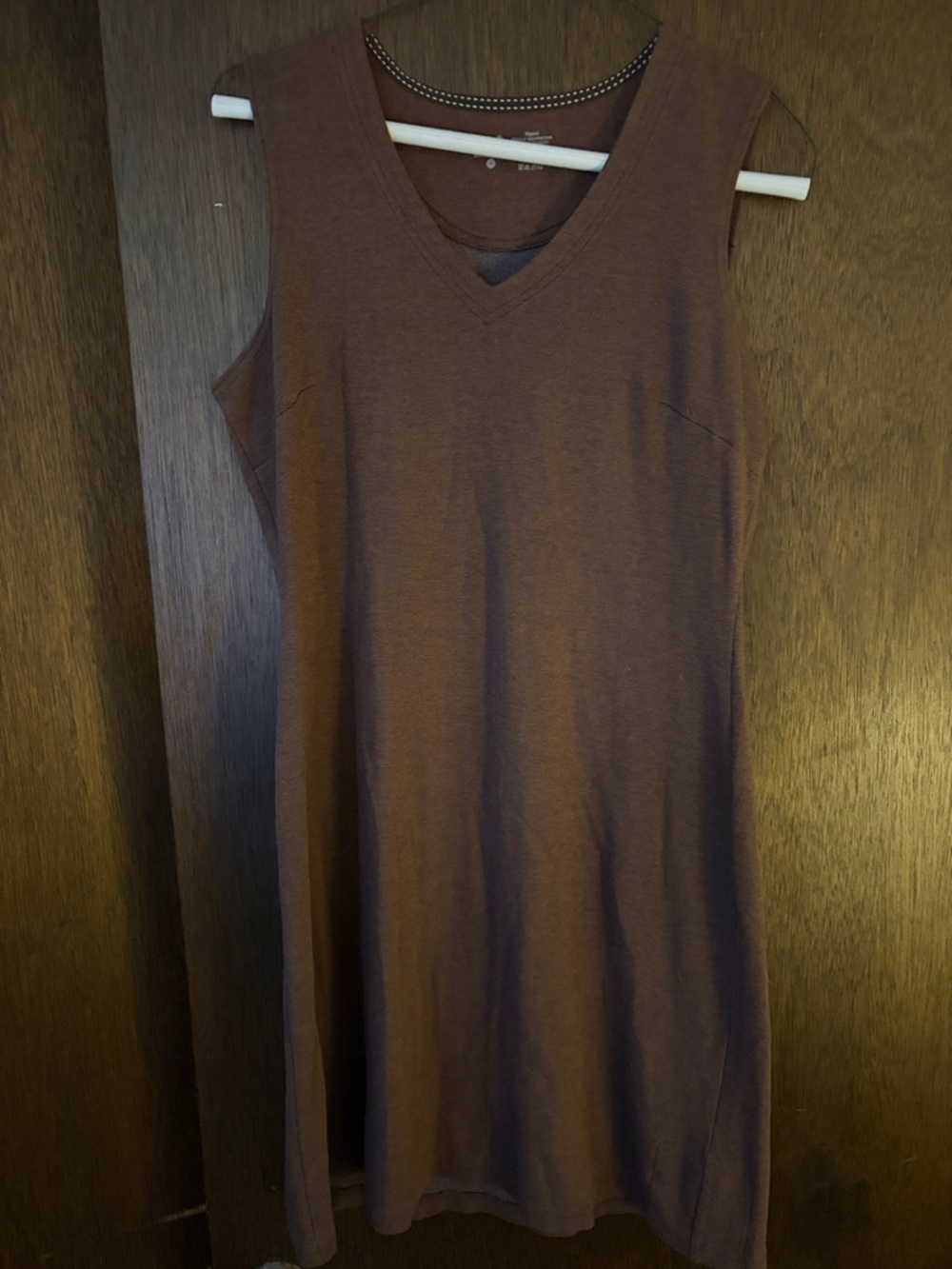 Horny Toad Brown V Neck Dress